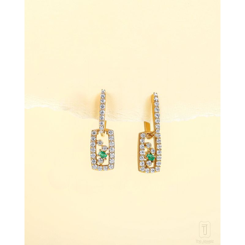 Eraya Zest Paperclip Earrings image