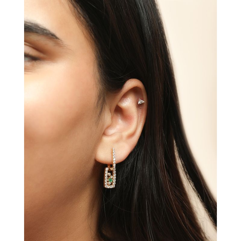 Eraya Zest Paperclip Earrings image