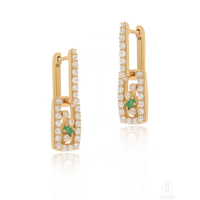 Eraya Zest Paperclip Earrings image