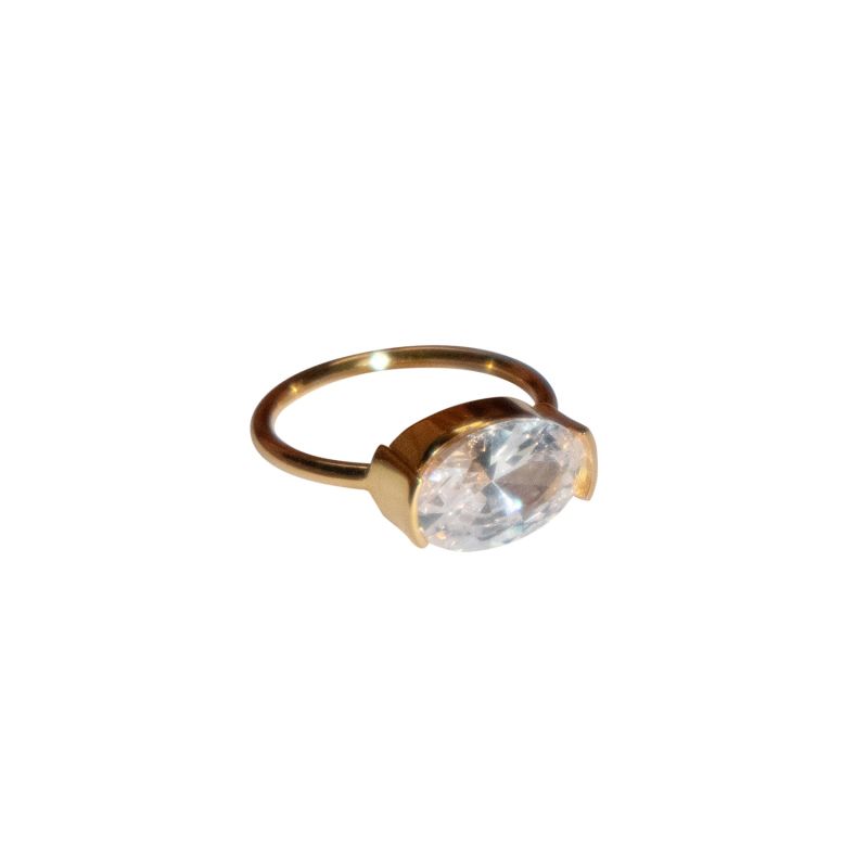 Ersa Cushion Zircon Ring image