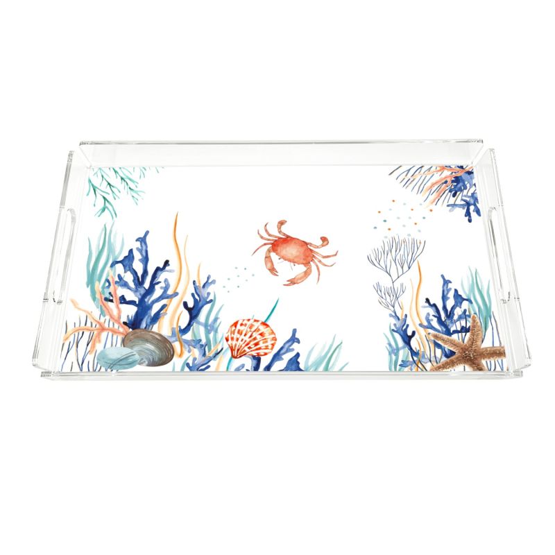 Marine Collection Acrylic Tray Big Size image