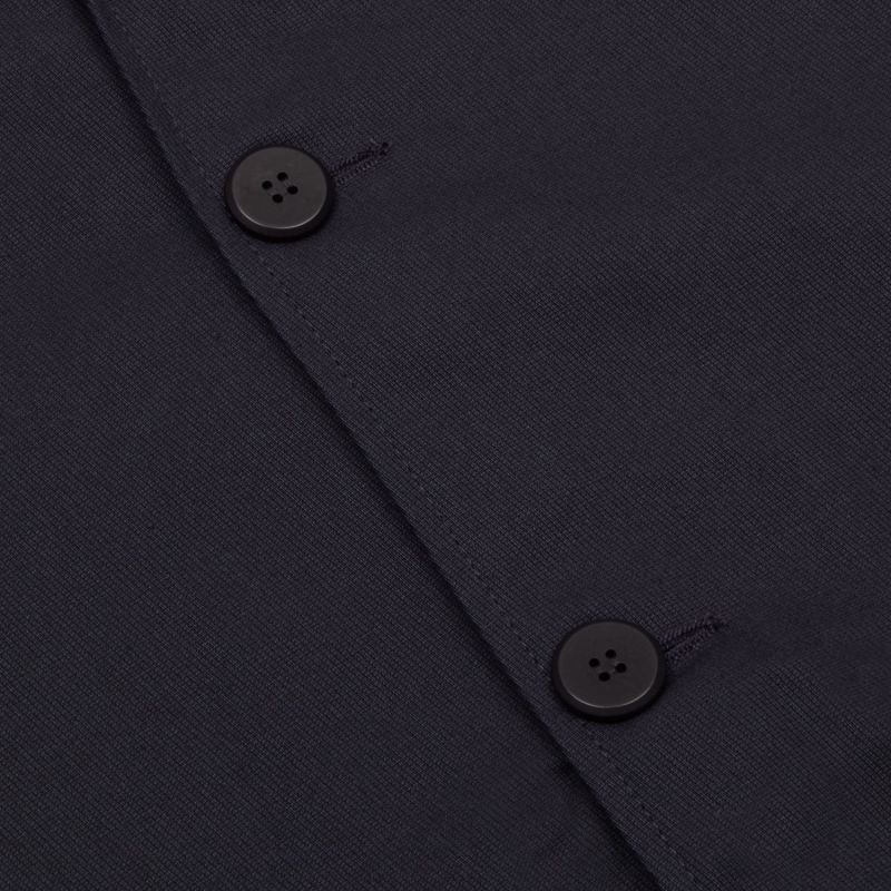 Twill Shawl Collar Jacket - Navy image