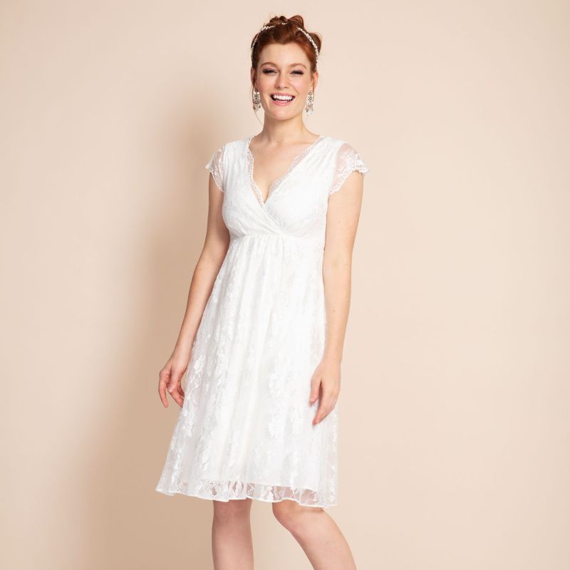 Evangeline Wedding Dress In Ivory image