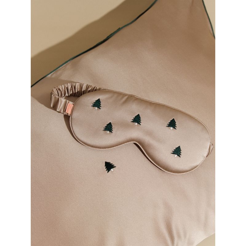 "Evergreen" Silk Sleep Eye Mask image