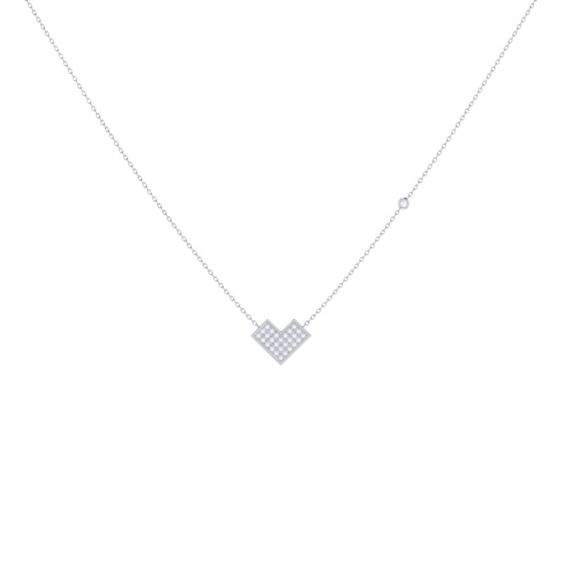 One Way Necklace In Sterling Silver image