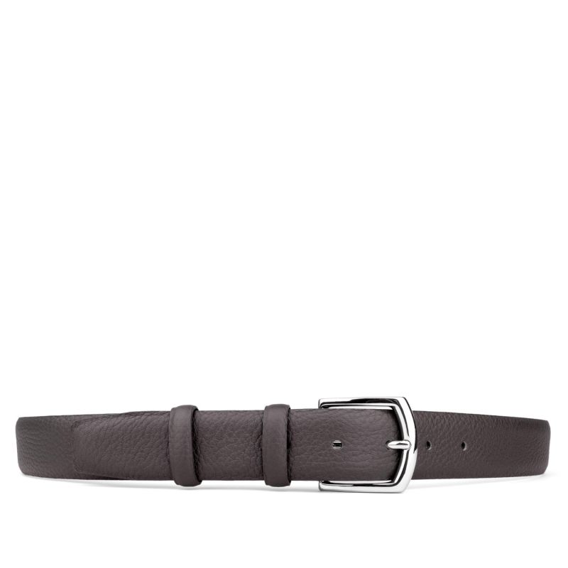 Handmade Leather Belt Dark-Brown Olivier image