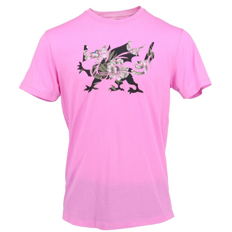 Rob Dragon Tee In Pink image