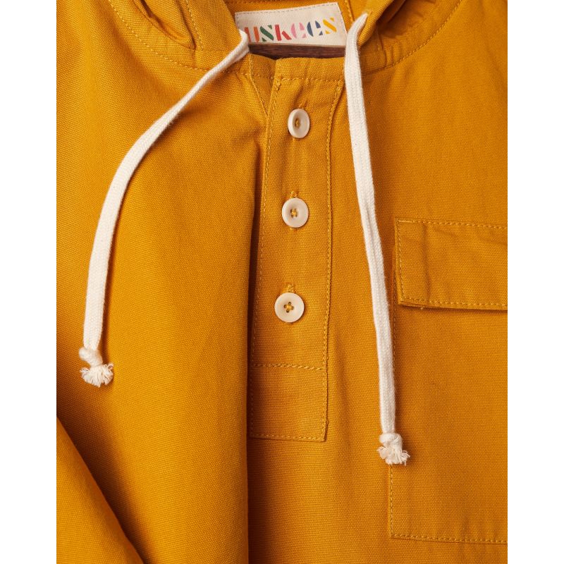 The 3012 Button Front Smock - Yellow & Orange image