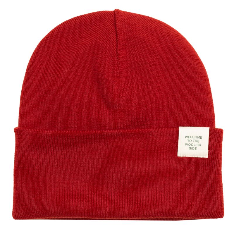 Iki Merino Beanie Red image