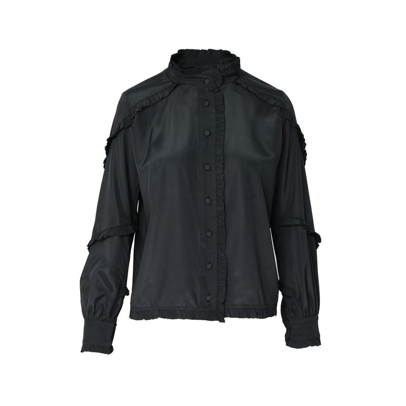 Harley Black Silk Shirt image