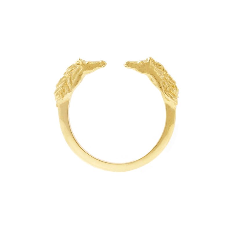 Horse Ring - Gold Vermeil image