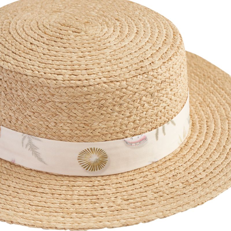 Fable Whispering Sand Vintage Sand Raffia Hat image