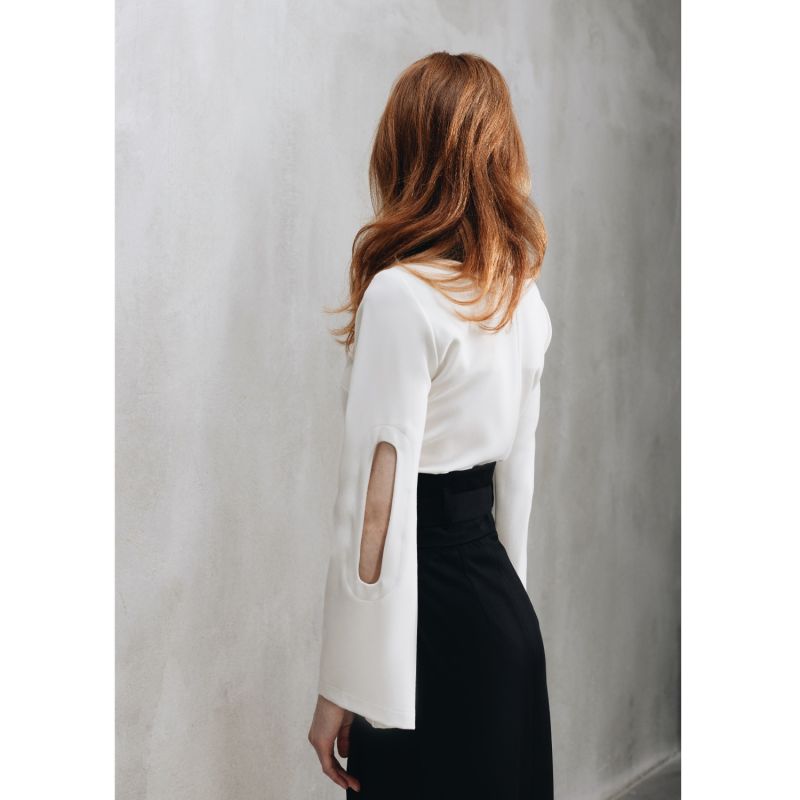 Fashion Shorts With Skirt Overlay Black Julia Allert Wolf & Badger