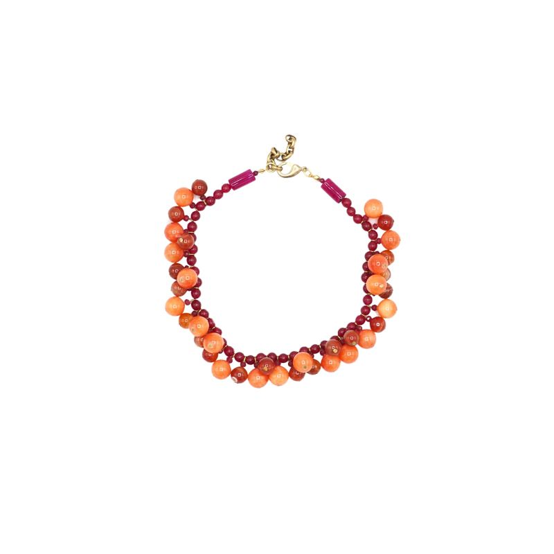 Faveta Necklace - Red image