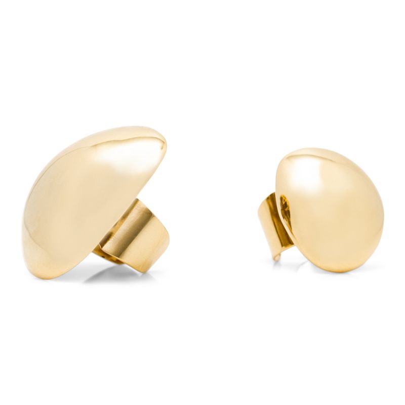 Gold Signature Dome Ring image