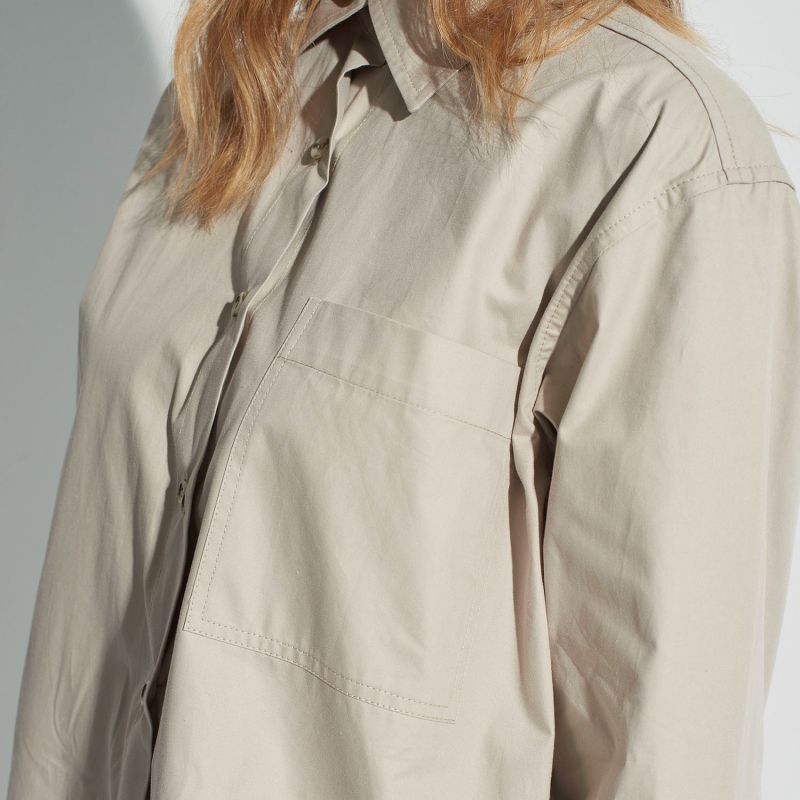 Classic Oversized Shirt - Neutrals image