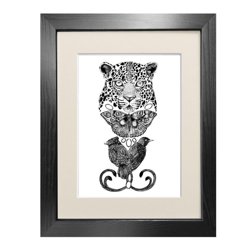 'The Tropical Leopard' - Fine Art Print A5 image