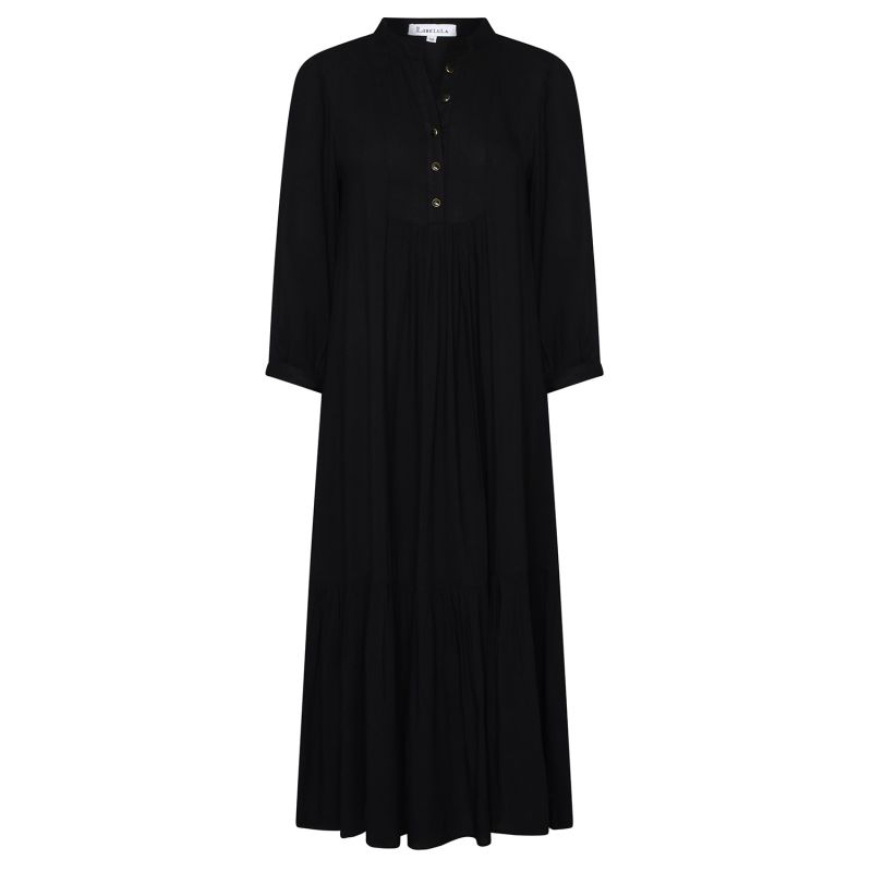 Claude Dress Black Rayon image