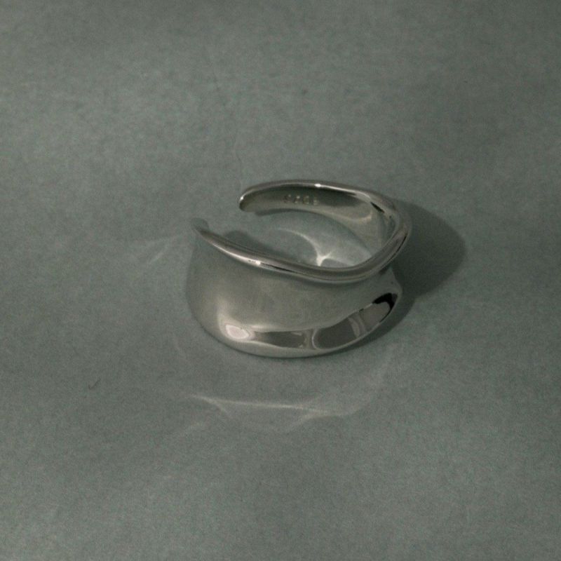 Agave Ring - Rhodium Vermeil image