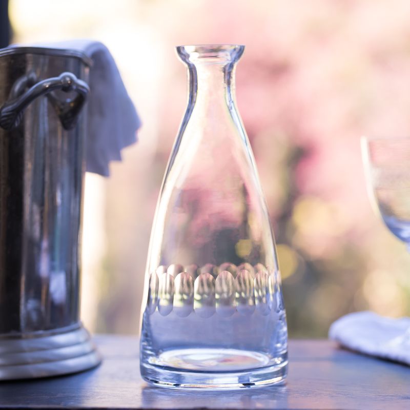 A Table Carafe With Lens Design image