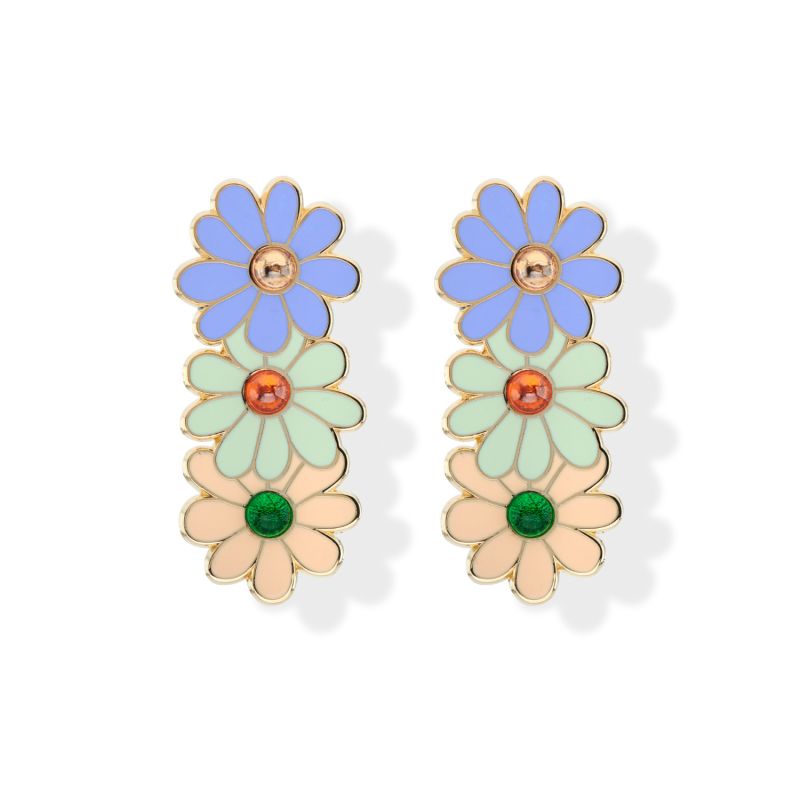 All Floral Statement Earrings image