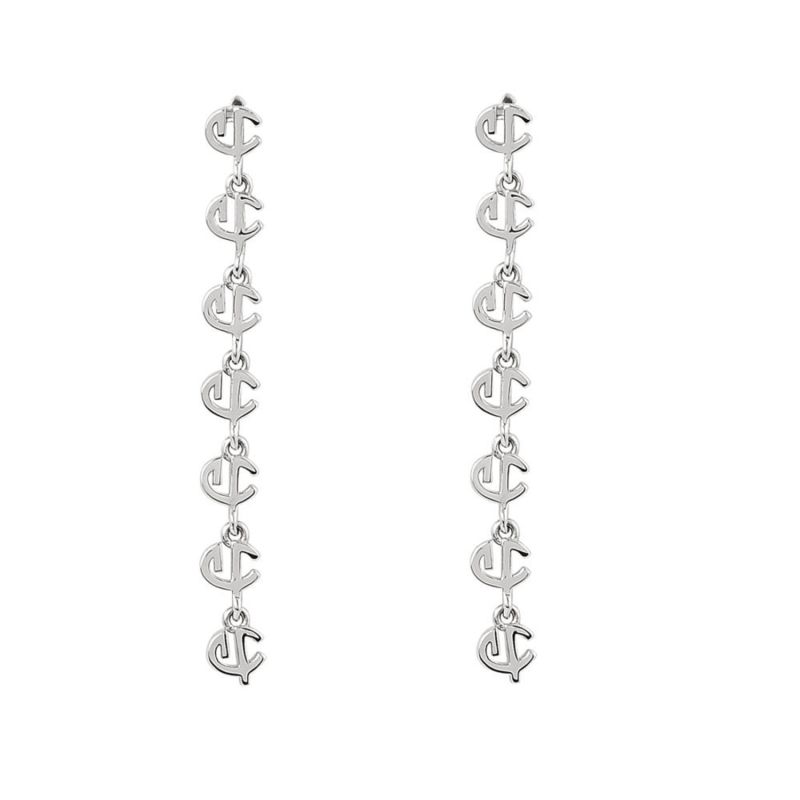 Cvlcha Drop Earrings - Silver image