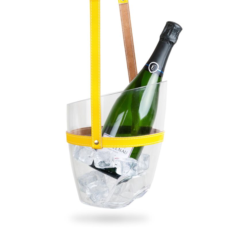 "Keep Your Cool" Champagne Bucket - Yellow image