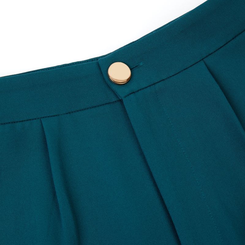 Andi Flared Trouser In Teal image