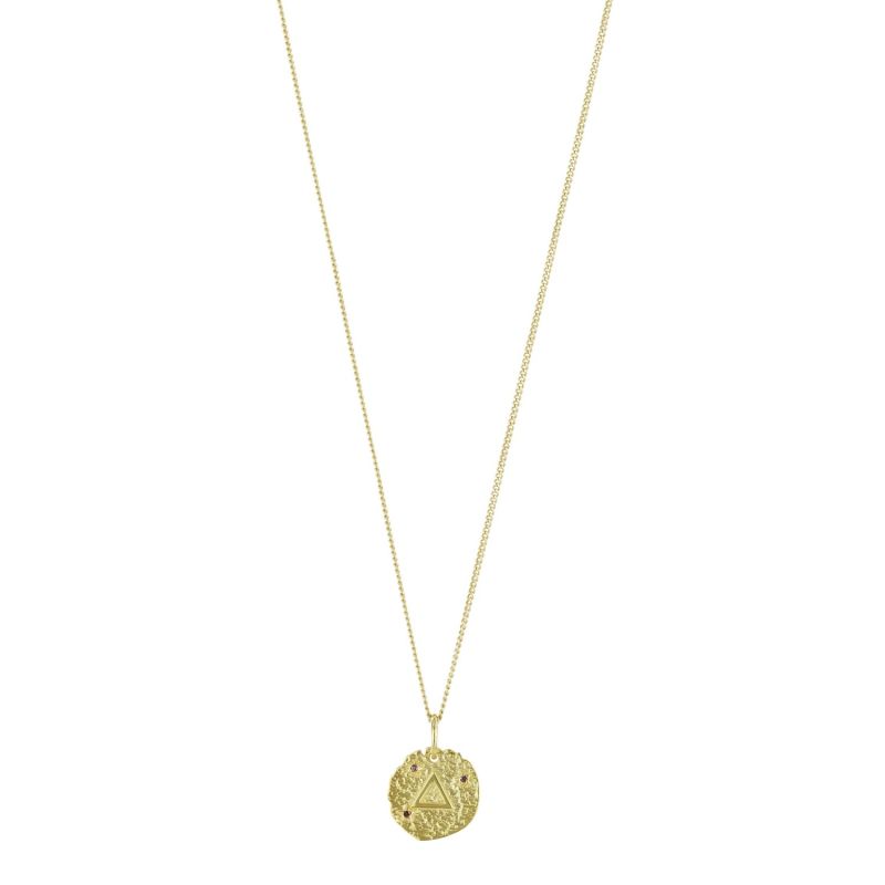 Fire Element Necklace Gold Vermeil image