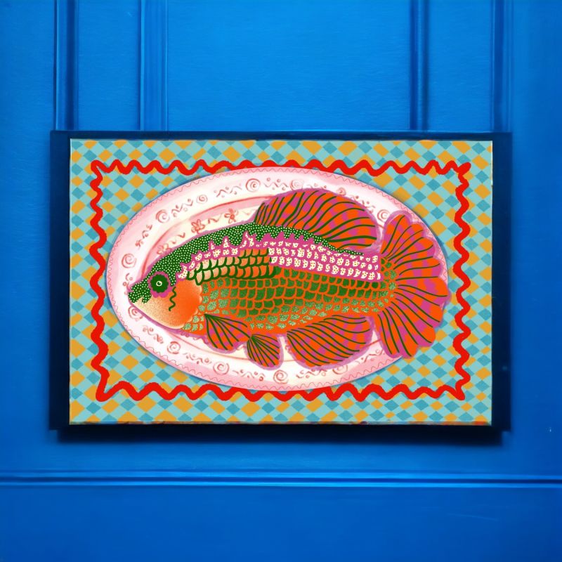 Fish Art Print image