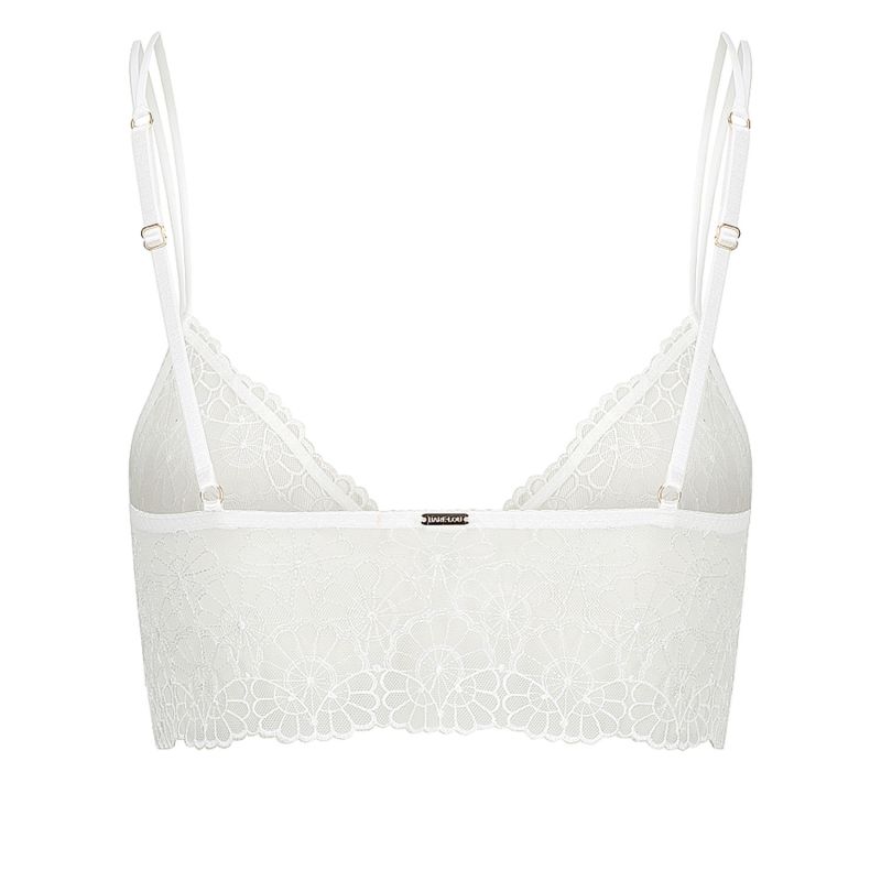 Fleur Bralette Cream