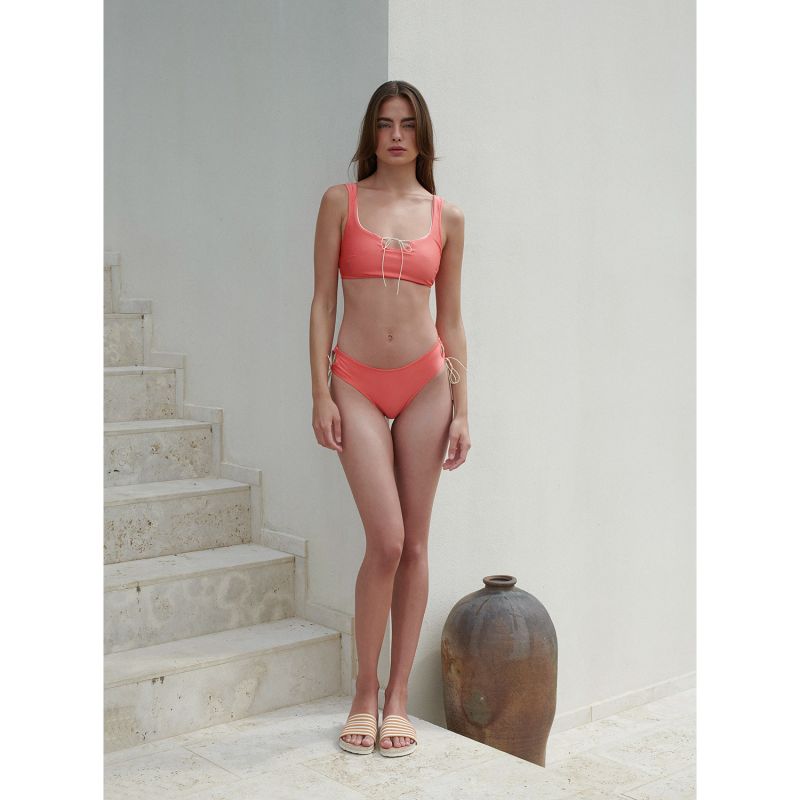 Folly Bikini In Luminous Coral image