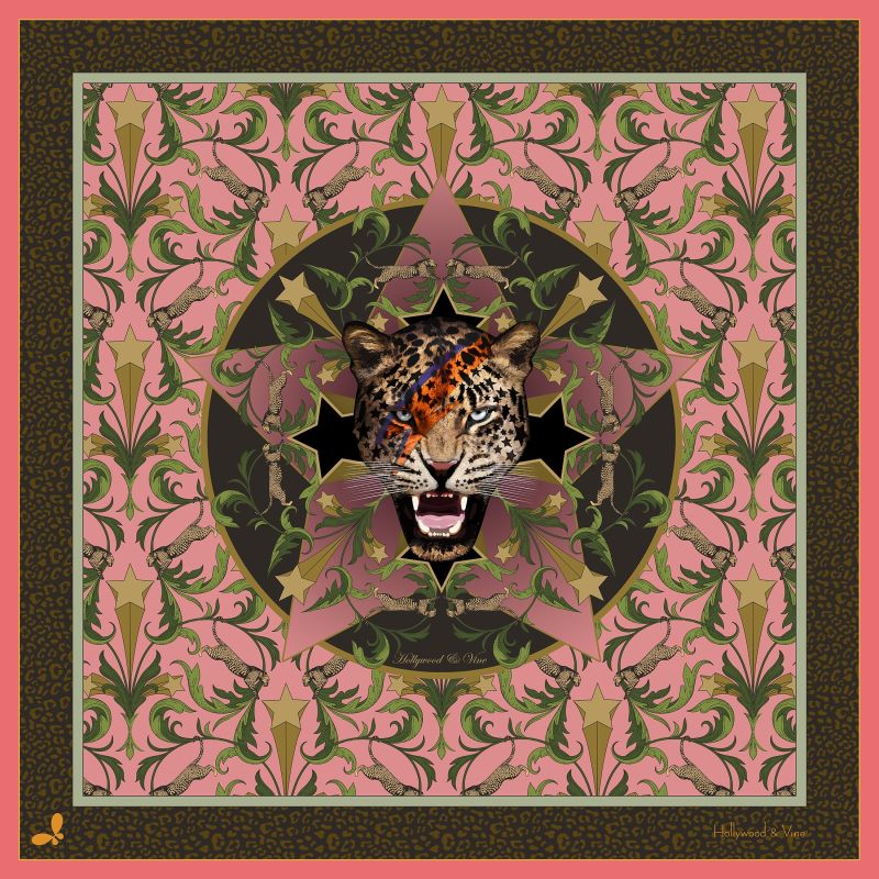 Hollywood Vine Silk Scarf image