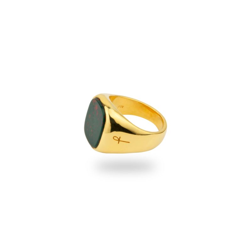 Jamestown Green Bloodstone Gold image