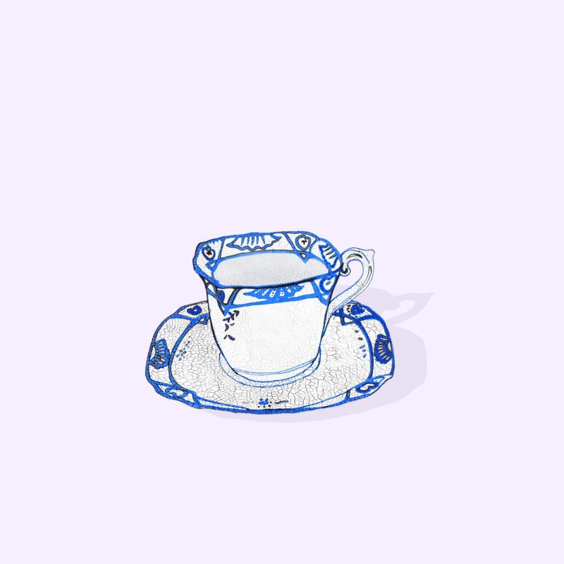 Signed Print The Teacup Small image