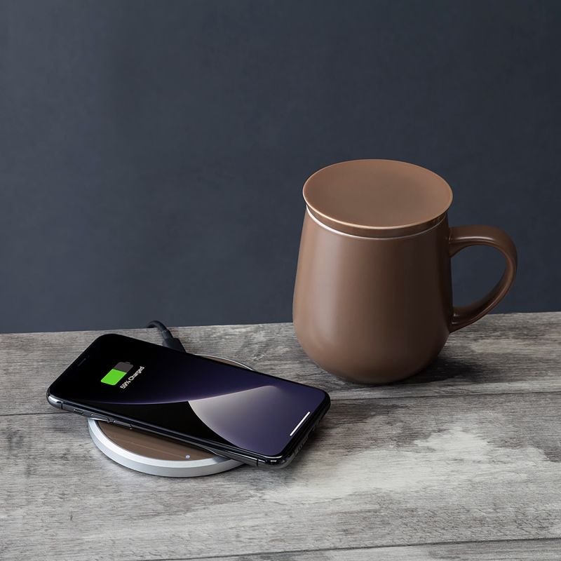 Ui Fine Ceramic Self-Heating Mug -Black Walnut image