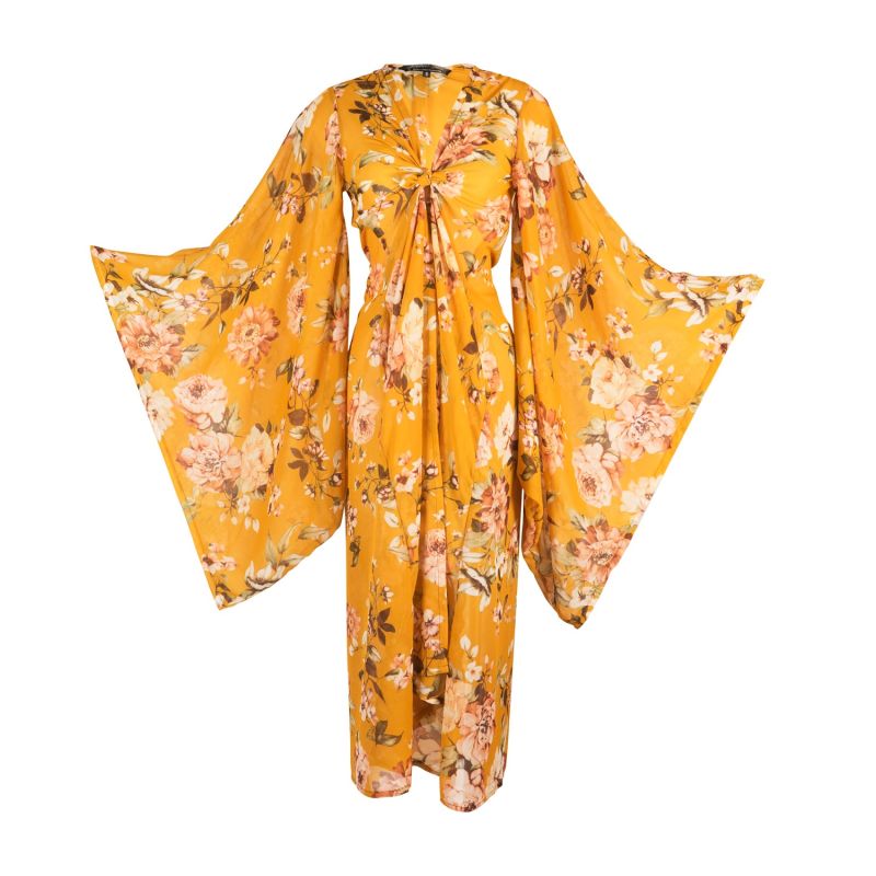 Saffron Blossom Kimono image