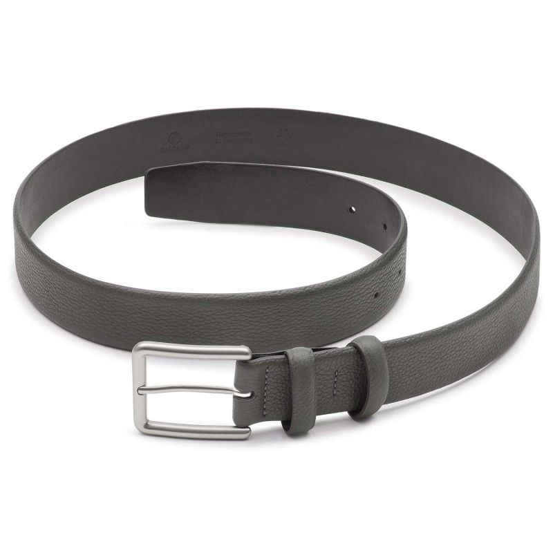 Handmade Leather Belt Grey Javier image