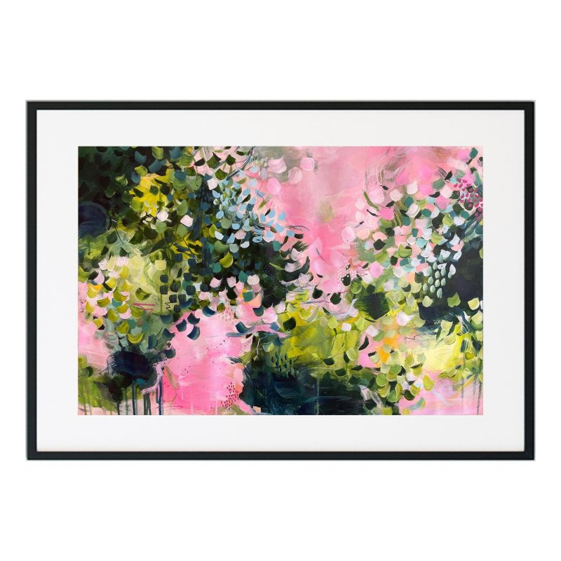 Friendship Blossoms - Large Abstract Print image