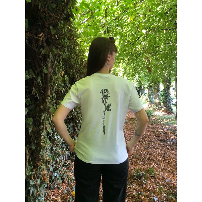 Frock Tales Rose Printed Organic Tee image