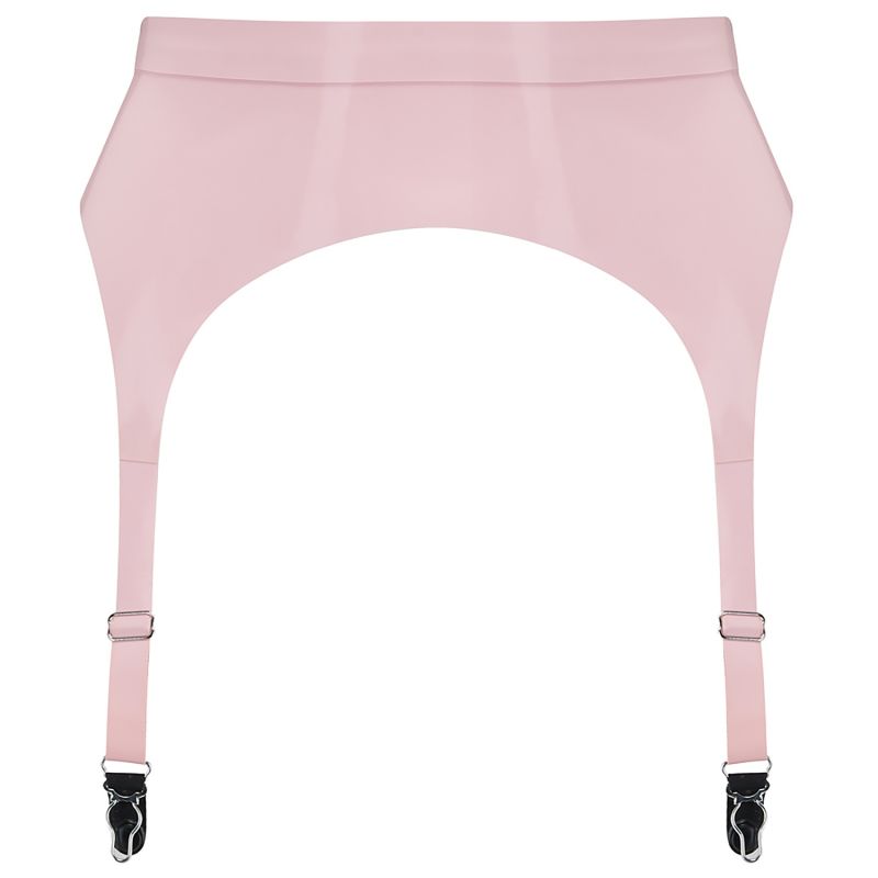 Latex Suspender - Pink image