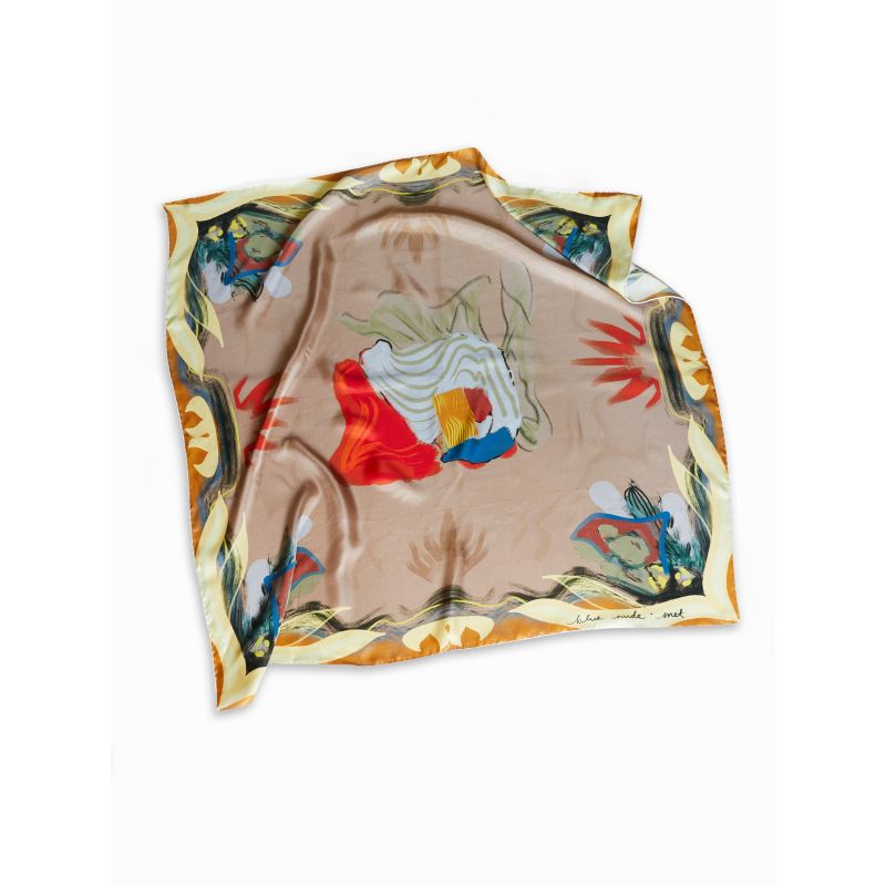 Cholla Oversized Silk Square Scarf image