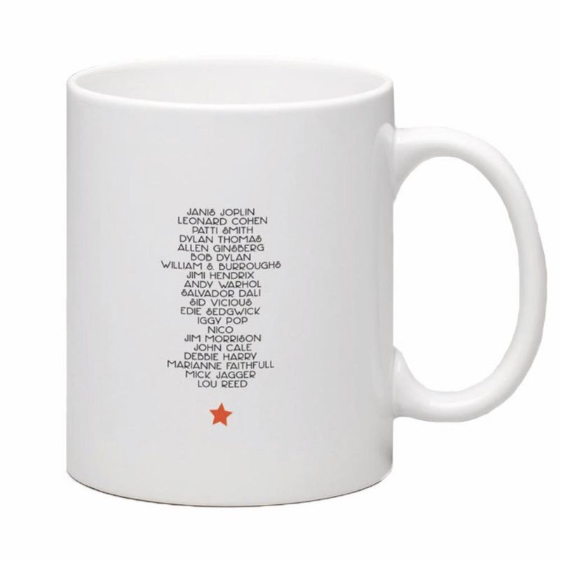 Poets & Punks Retro Ceramic Mug image