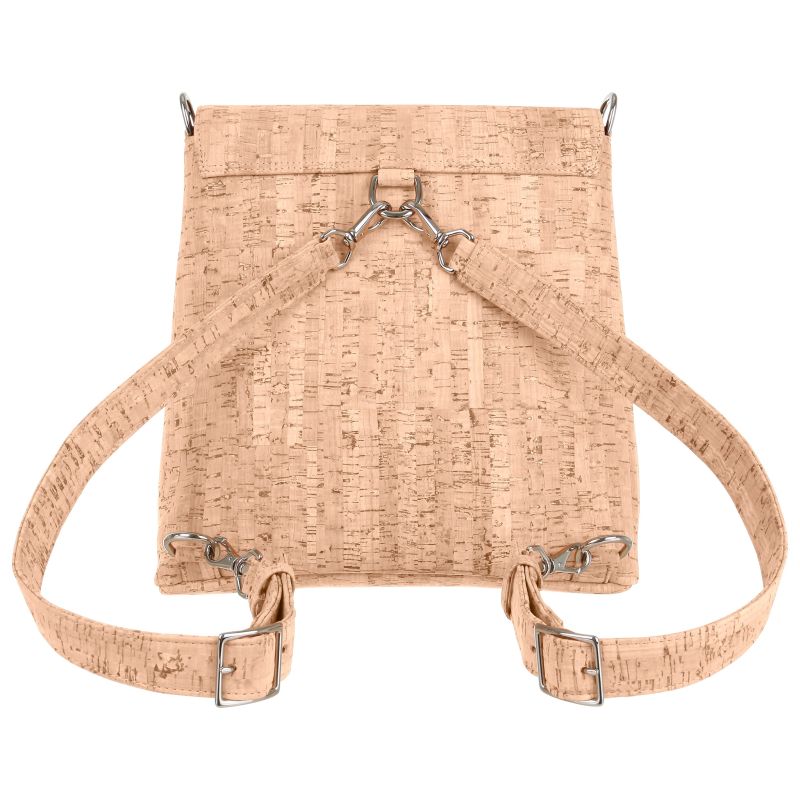 Gemma Backpack Purse - Natural Cork image