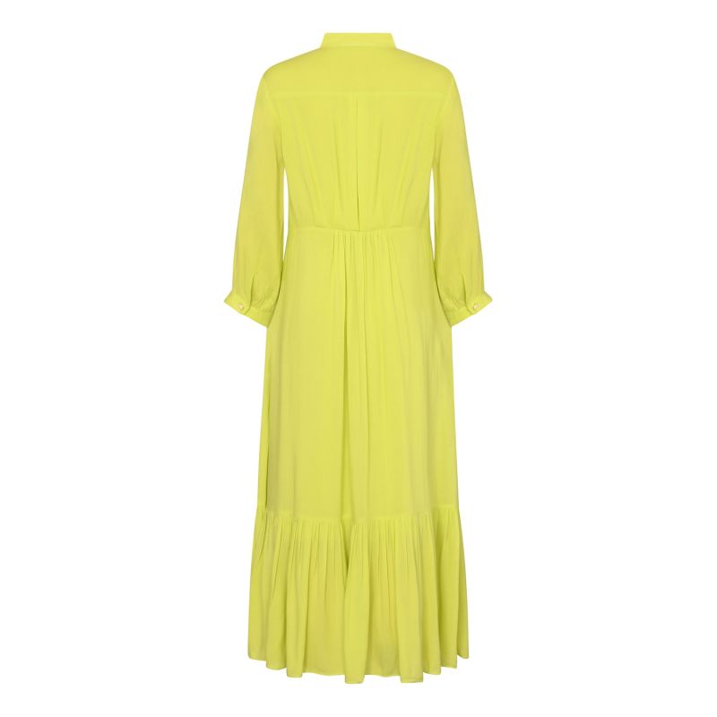 Anastasia Dress Bright Yellow Rayon image