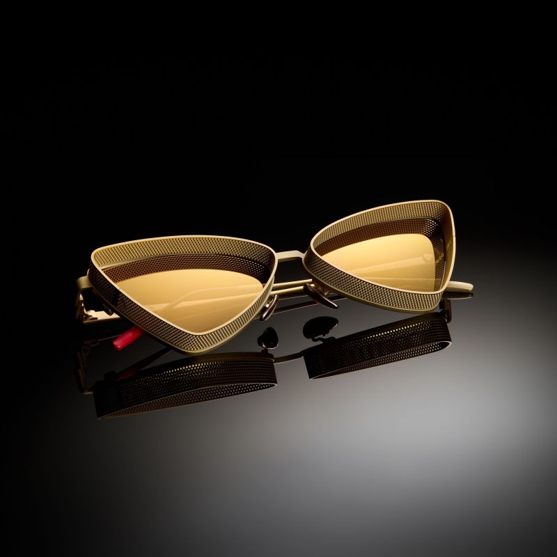 The Sloane - Unisex - Gold Matte Frame image