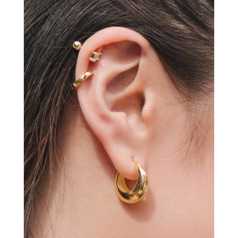 Hailey Gold Hoops image