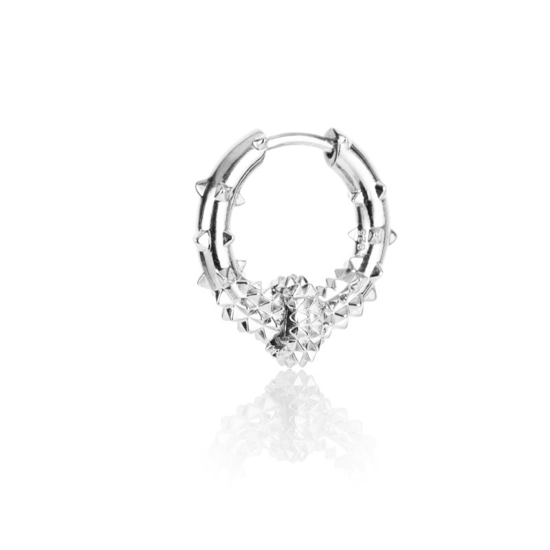 Hoop Earring – Silver image