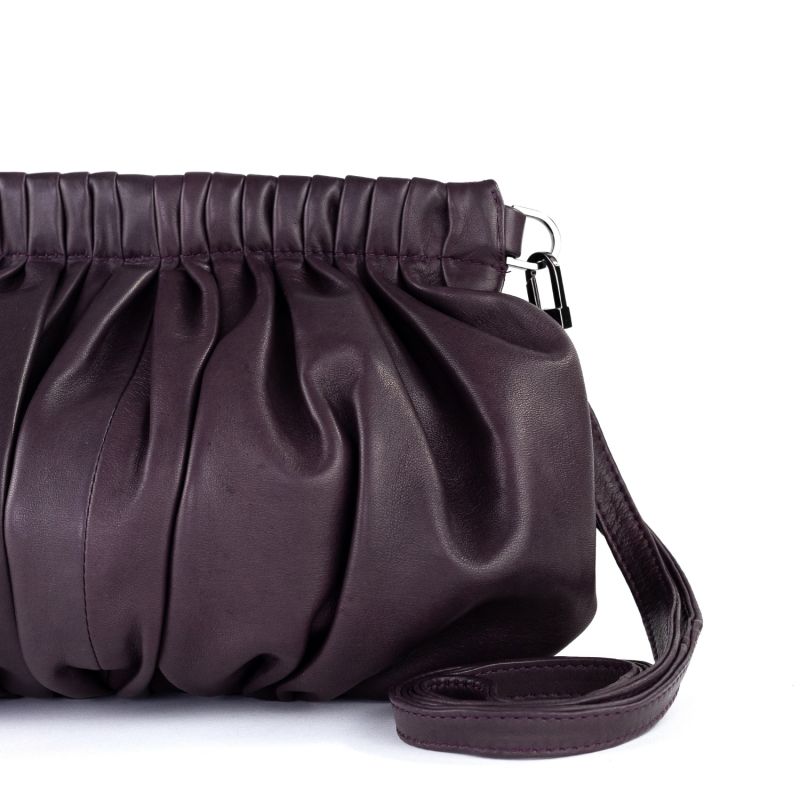 Elsie Clutch In Plum image