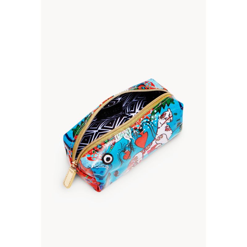 Mini Make Up Bag / "Mystic Leopard" image